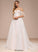 Dress Ball-Gown/Princess Court Tulle Sequins With Lace Meghan Wedding Off-the-Shoulder Train Ruffle Sweetheart Wedding Dresses