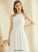 Kinsley Wedding A-Line Dress Wedding Dresses Lace Floor-Length Chiffon
