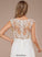 Lace Train Aurora A-Line V-neck Chiffon Wedding Dresses Dress Wedding Sweep