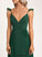Straps&Sleeves Length Silhouette V-neck Asymmetrical A-Line Fabric Neckline Molly Bridesmaid Dresses