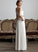 One-Shoulder Macey Beading With Sequins Ruffle Prom Dresses Floor-Length Chiffon A-Line