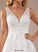 V-neck Dress Raegan Wedding Lace Tulle Wedding Dresses Knee-Length A-Line