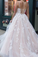 Princess Long Light Prom Dress with Appliques