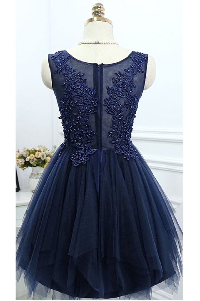 2024 Scoop Homecoming Dresses A Line Tulle With