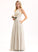A-Line Lace Floor-Length Scoop Straps&Sleeves Neckline Length Silhouette Fabric Jamie V-Neck A-Line/Princess Bridesmaid Dresses