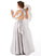 Floor-Length Charmeuse V-neck With Mattie Prom Dresses A-Line Pleated