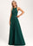 Embellishment A-Line Silhouette Fabric Length Floor-Length Halter Sequins Neckline Selah Floor Length A-Line/Princess Bridesmaid Dresses