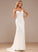 Chiffon Wedding Trumpet/Mermaid Train Wedding Dresses Beading With Lace Court Dress Ella V-neck
