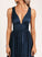 Floor-Length V-neck Neckline Straps&Sleeves Silhouette Length A-Line Fabric Satin Sam Spaghetti Staps Sleeveless Bridesmaid Dresses