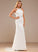 Trumpet/Mermaid Wedding Chiffon Train High Court Neck With Dress Beading Lace Amelia Wedding Dresses