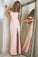 Off The Shoulder Pink Long Prom Dresses Evening Dresses Party