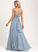 Straps&Sleeves Lace Neckline Floor-Length Fabric Length A-Line Scoop Silhouette Naomi Natural Waist Floor Length Bridesmaid Dresses