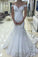 Simple Off the Shoulder Sweetheart Tulle Mermaid Wedding Dresses