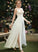 Floor-Length Lace V-neck Wedding Dresses Wedding Dress Emelia Sequins With Chiffon A-Line