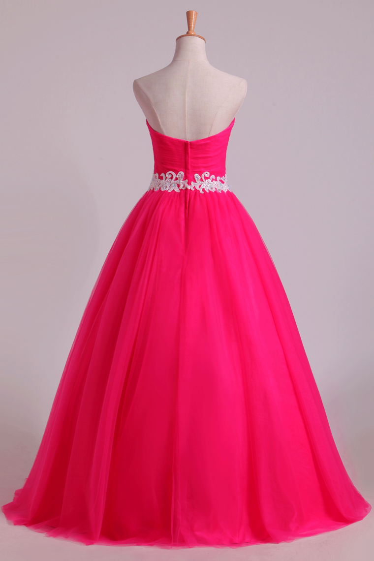 2024 Sweetheart Ball Gown Floor Length Quinceanera Dresses With