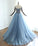 Sweethrart Off the Shoulder With Tulle Ball Gown Long Prom Dresses