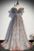 Gorgeous Long Off The Shoulder A-line Tulle Prom Dresses Cute Dresses