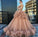 Chic Charming Zipper Back Long Ball Gown Princess Prom Dresses Evening Dresses