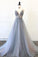 Chic Spaghetti Straps Long A-line Hot Selling Pretty Prom Dresses For Women