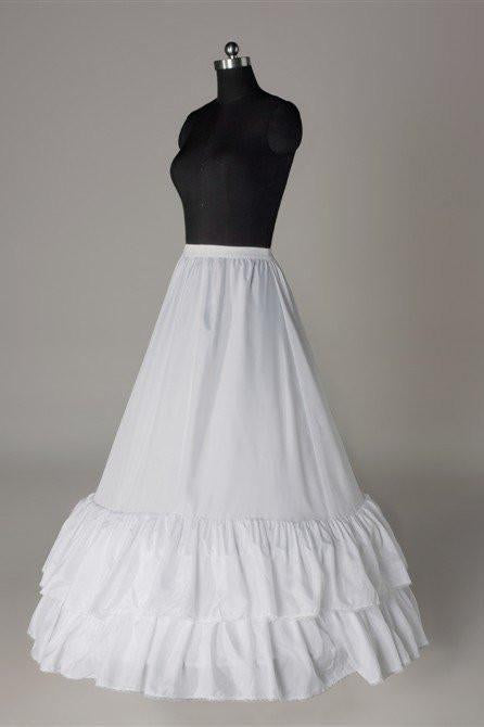 Fashion Wedding Petticoat Accessories White Floor Length