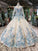 Newest Long Sleeves Ball Gown Wedding Dresses With Appliques