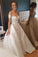 Pretty Of The Shoulder Lace Satin Long Wedding Dresses Wedding