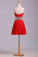Homecoming Dresses A Line Sweetheart Short/Mini With Rhinestone Chiffon