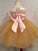 Sweet Ball Gown Strapless Tulle Ankle-length Bowknot Ribbons Multi Flower Girl Dresses