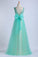 Prom Dresses Scoop Floor Length Tulle With Beadings