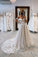 Fairy A Line Off the Shoulder Tulle Wedding Dresses with Appliques