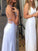 Sheath/Column V-neck Sleeveless Sequin Floor-Length Sequins Dresses TPP0002459