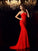 Trumpet/Mermaid Sweetheart Lace Sleeveless Long Lace Dresses TPP0002974