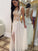 A-Line/Princess Scoop Sleeveless Floor-Length Applique Chiffon Dresses TPP0002722