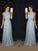 A-Line/Princess Sleeveless High Neck Pleats Floor-Length Chiffon Dresses TPP0002807