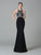 Trumpet/Mermaid Jewel Rhinestone Sleeveless Long Chiffon Dresses TPP0002601