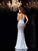 Trumpet/Mermaid Sweetheart Rhinestone Sleeveless Long Chiffon Dresses TPP0003203