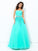 A-line/Princess Strapless Beading Sleeveless Long Elastic Woven Satin Dresses TPP0002880