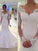 Long Sleeves Mermaid Lace Off-the-Shoulder Long Wedding Dress