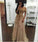 Off the shoulder Gold Prom Dress Long Prom Dresses Prom Dresses