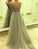 Sexy Side Split Prom Dress Sleeveless Tulle Evening Dress Long Party Dress